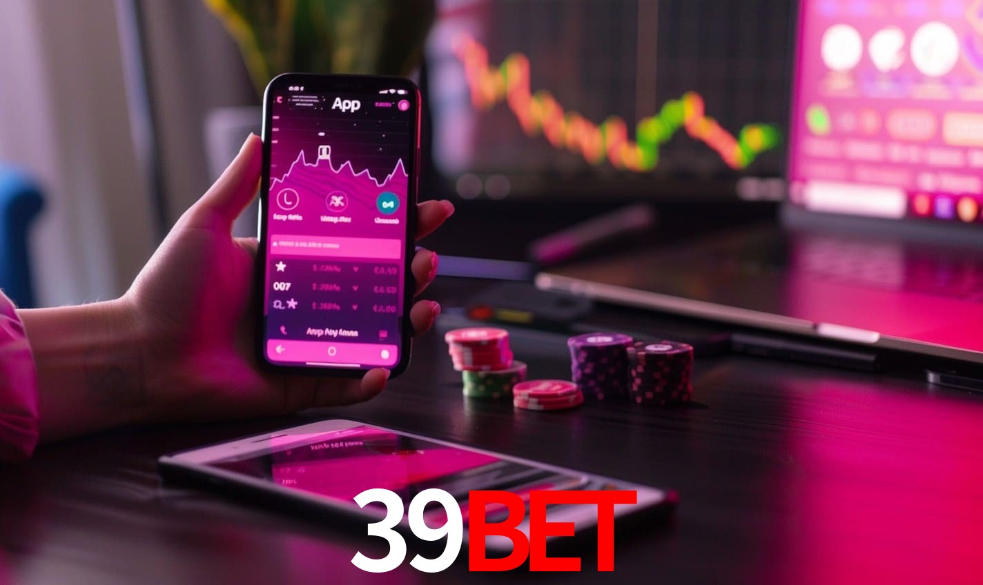 Comparação APP mobile vs versão web da 39bet